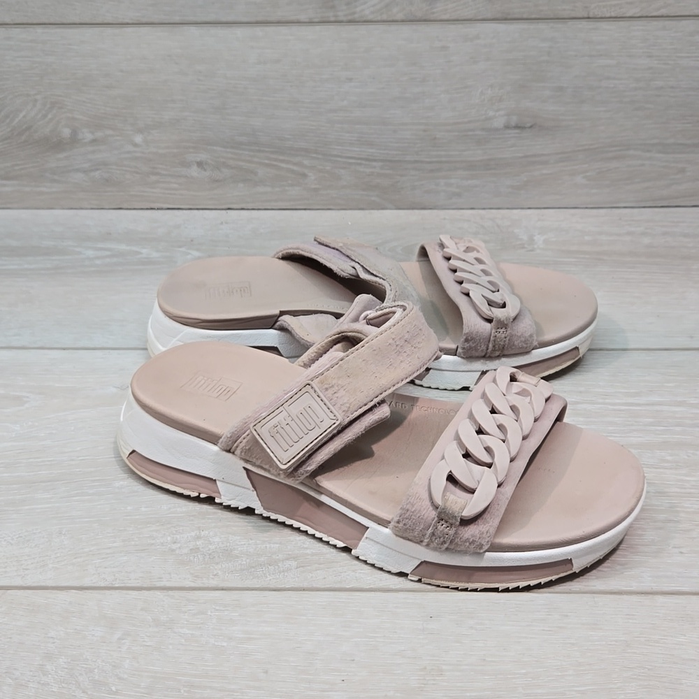 Fitflop Women platform Sandals shoes sz 5